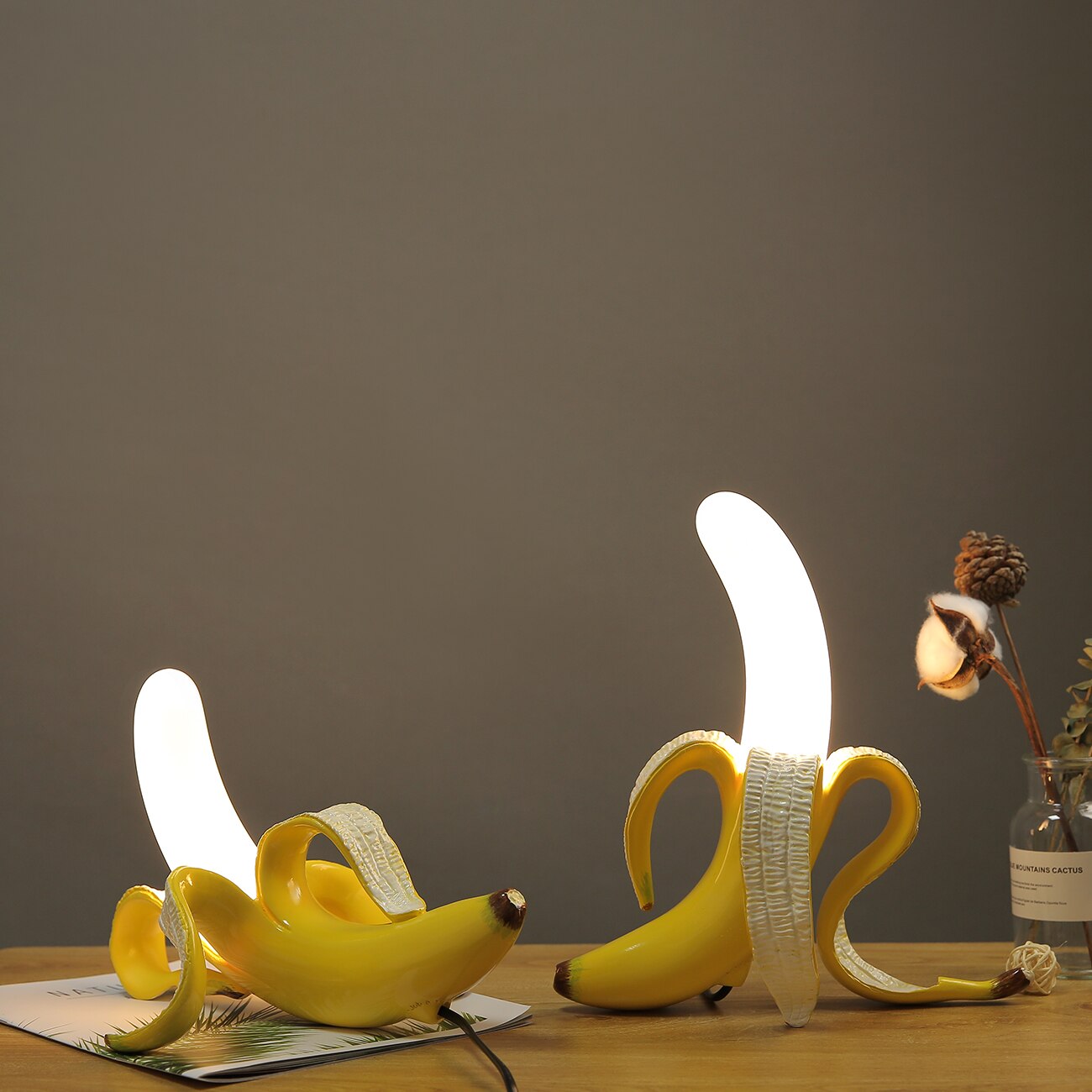 Tafellamp - BananaBright - Speels Ontwerp - Vrolijke Verlichting