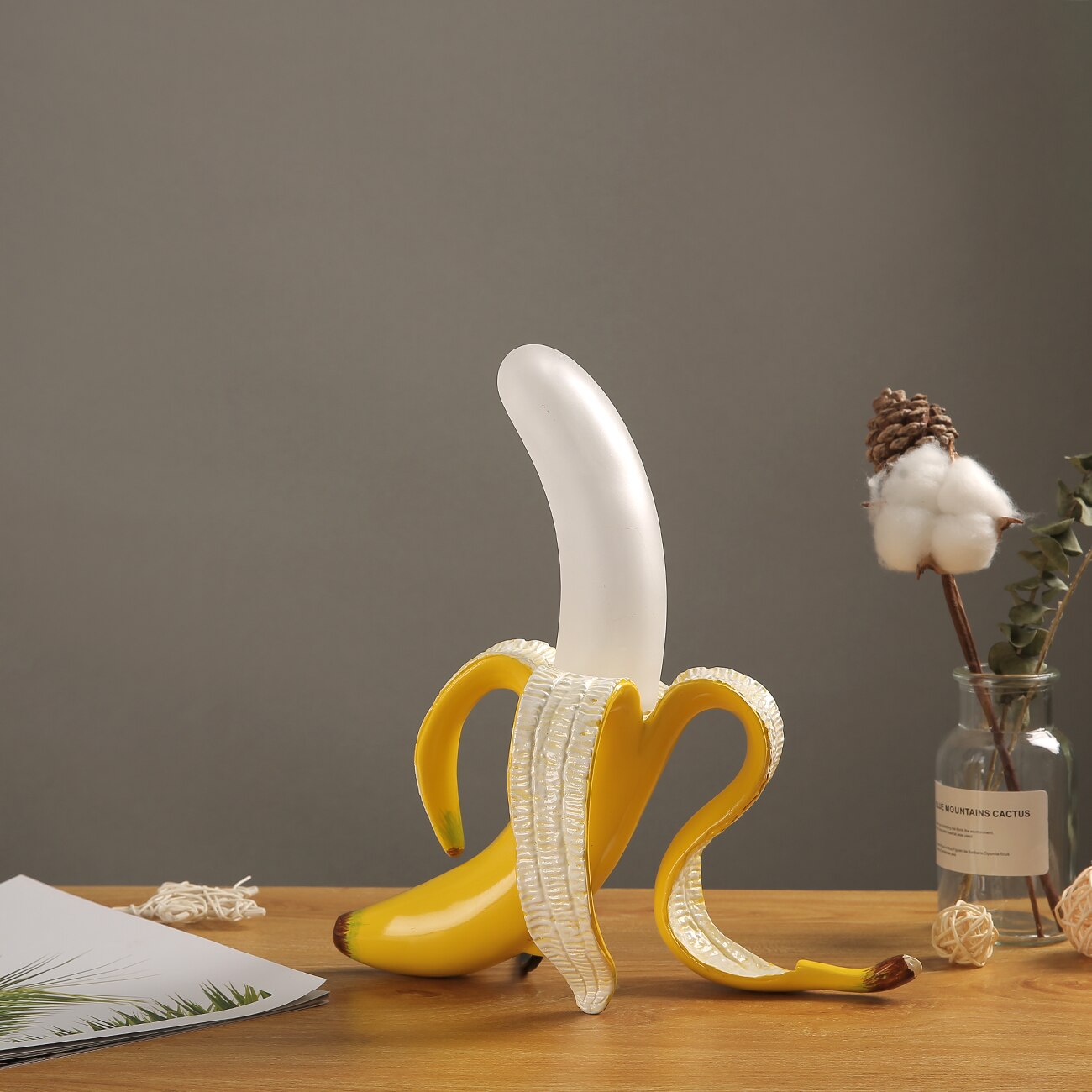 Tafellamp - BananaBright - Speels Ontwerp - Vrolijke Verlichting