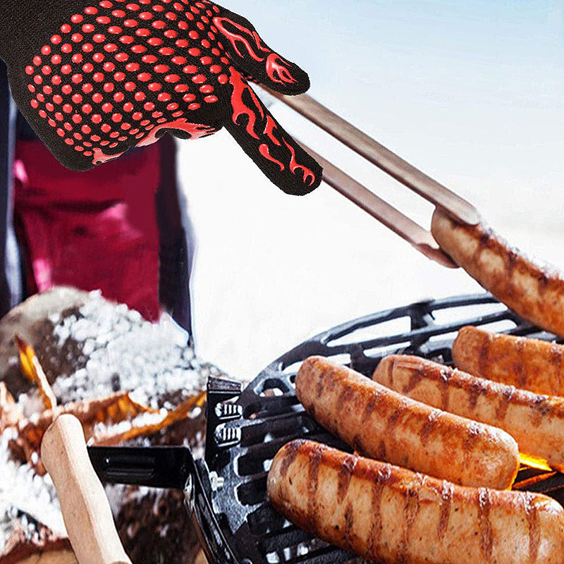 Barbecue Handschoenen - FlameShield - Hitte- & Snijbestendig - Ultieme Keukenbescherming