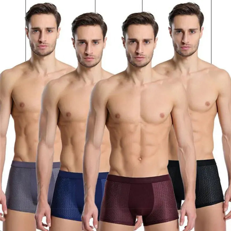 Herenondergoed - BreezeBoxers - Ademend Comfort - 4-Pack