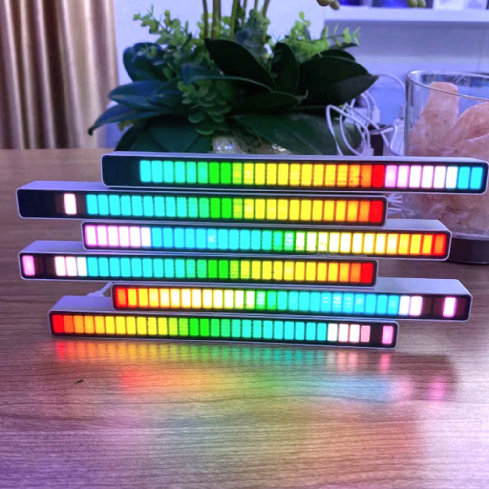 RGB Geluidslamp - AmbienceGlow - Oplaadbaar via USB - Perfect voor Muziek & Gaming