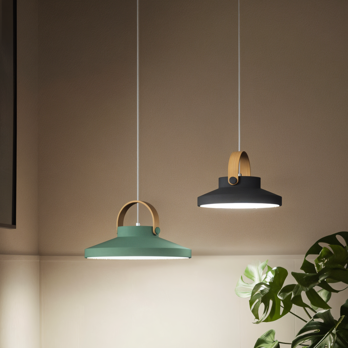 Hanglamp - Nordic - Moderne LED - Hout imitatie