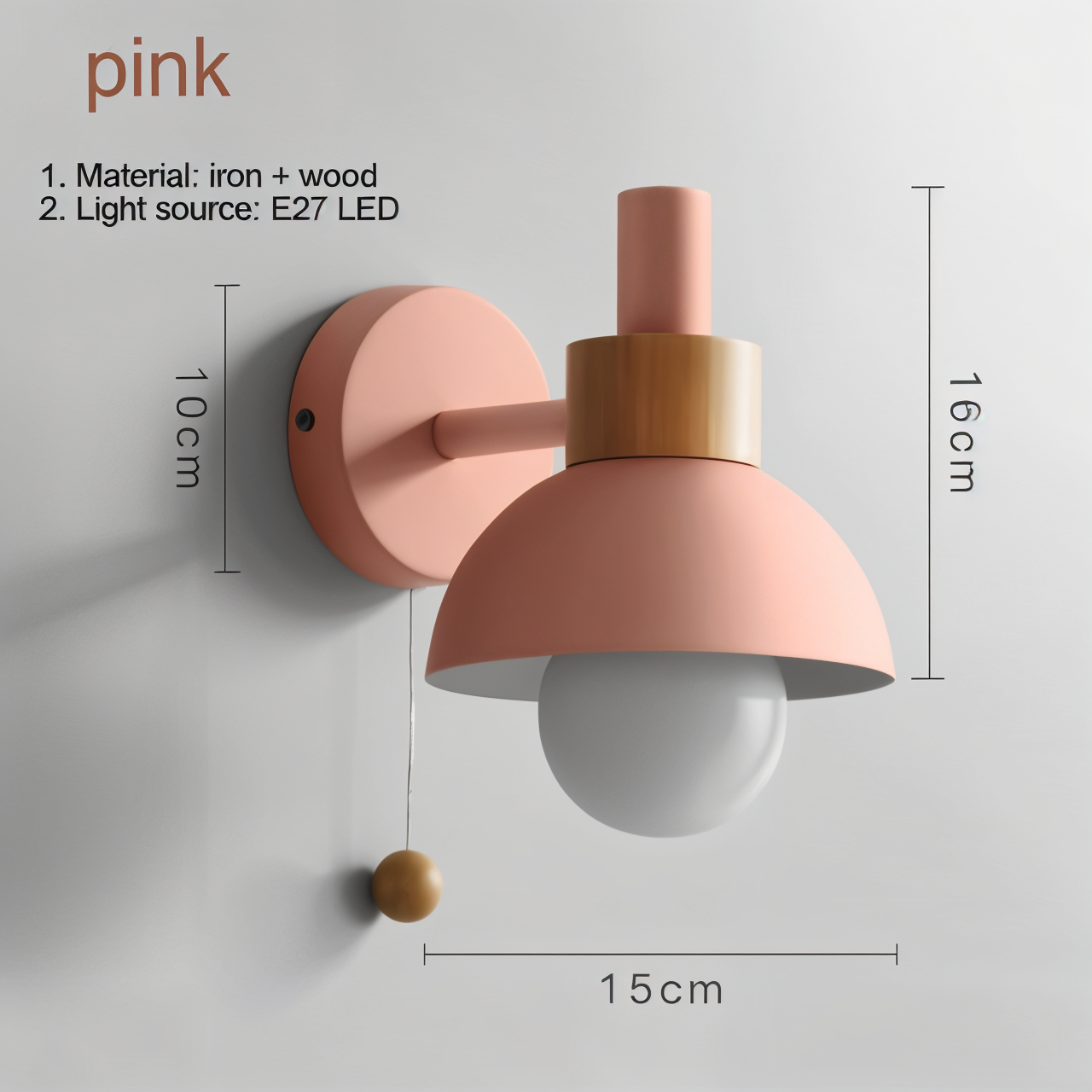 Wandlamp - Macaron - Modern Ontwerp - Binnenverlichting