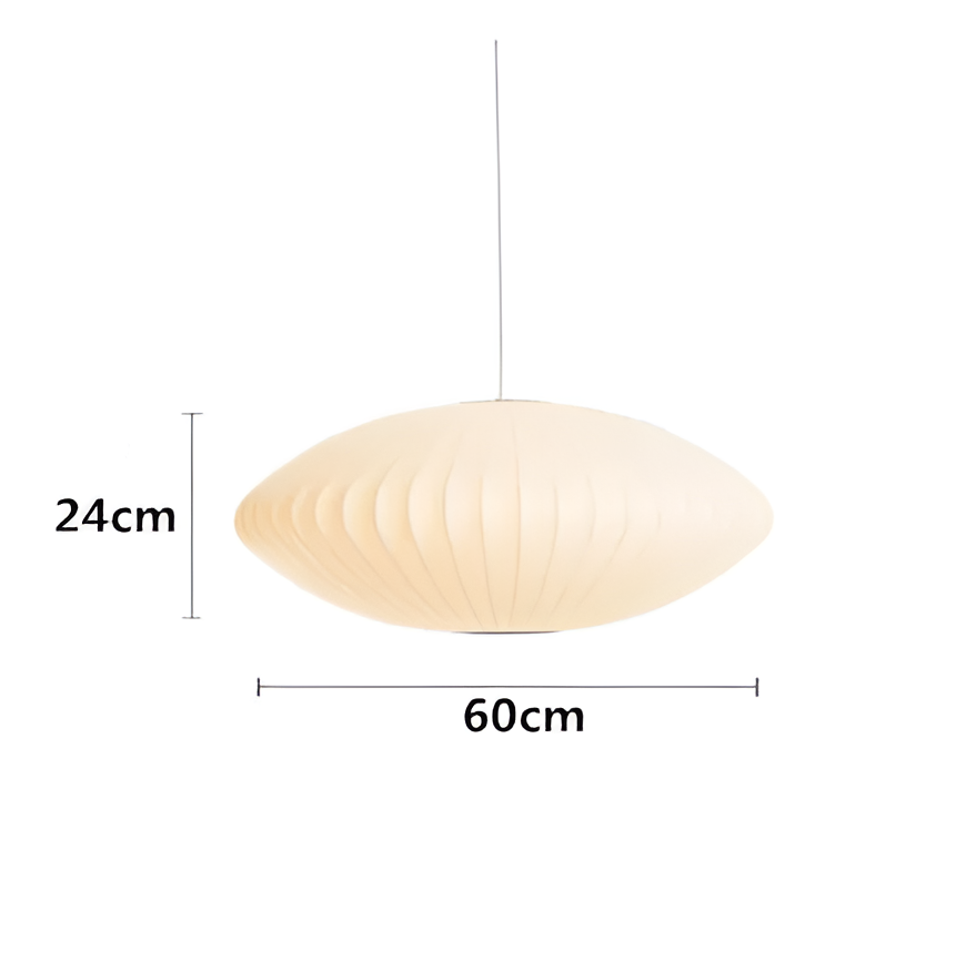 Hanglamp - SilkGlow - Minimalistisch Ontwerp - Loft Lantaarn