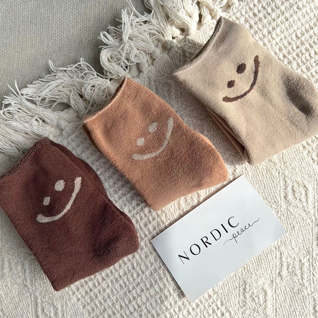 Happy Face Sokken - SmilePack - Knusse & Schattige Enkel Sokken voor Vrolijke Stijl