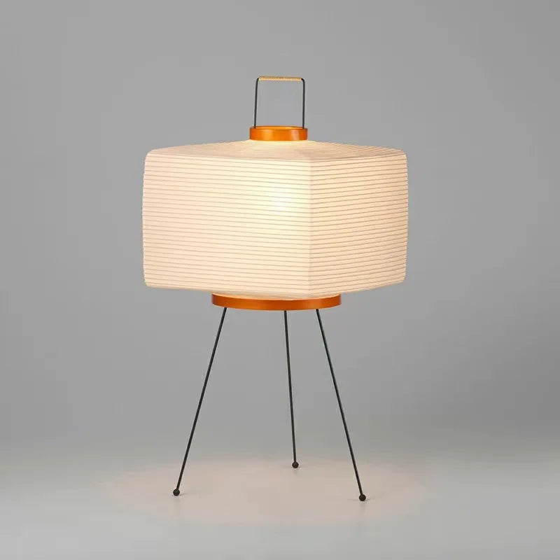 Rijstpapier Lamp - Wabi-Sabi Stijl - Wit - 42x60cm