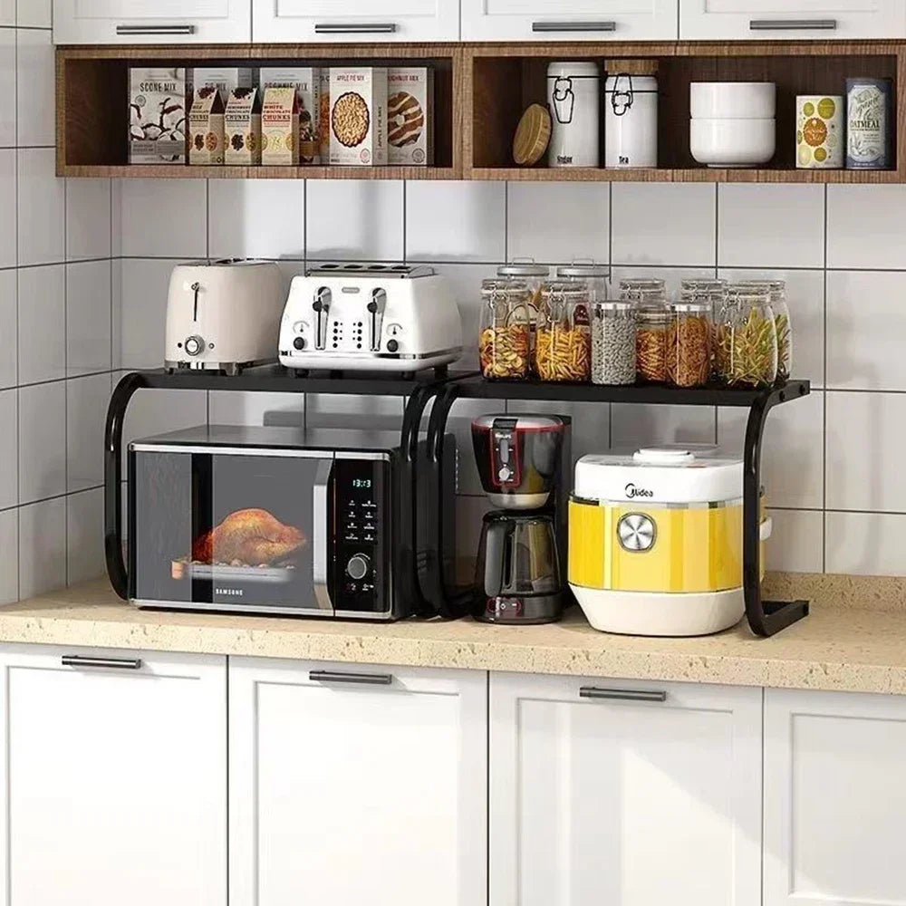 Keuken Organizer - KitchenSpacer - Opbergrek voor keuken - RVS