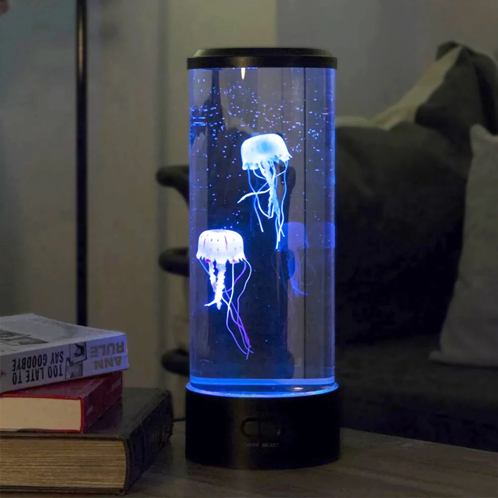 Kwallenlamp - Kleuren Veranderend - USB/Batterij Voeding