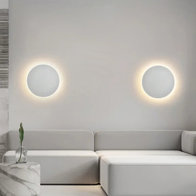 Wandlamp - VividGlow - Rond LED Ontwerp - Modern en Dramatisch