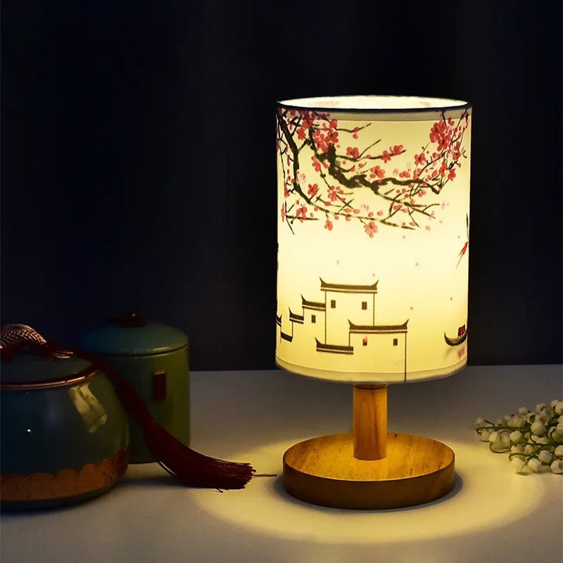 Japanse lamp - Rosenlamp - Dimbaar - Nachtlampje