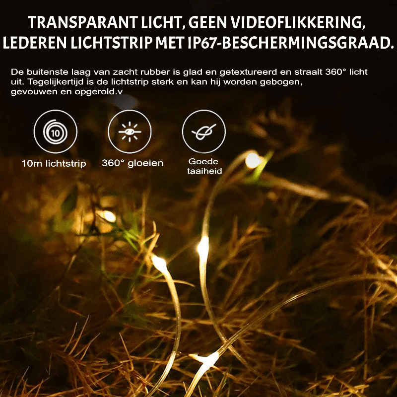 Buiten Sfeerlampen - Glimma - Oplaadbaar via USB - Waterdicht