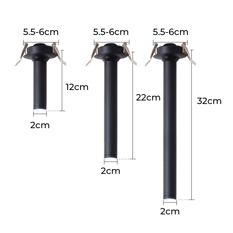 LED Spot - LumaFlex - Verstelbare Elegantie - Maximale Verlichting