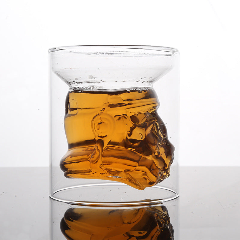 Whiskey Glas - StarWars - Stormtrooper Ontwerp - Uniek Cadeau