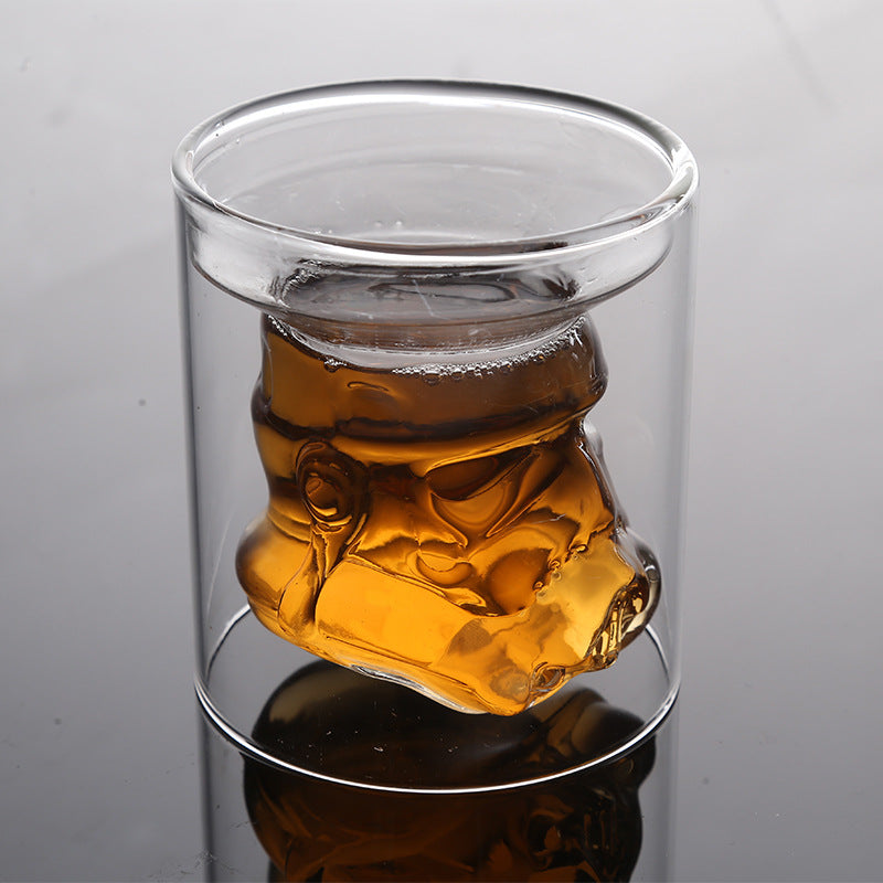 Whiskey Glas - StarWars - Stormtrooper Ontwerp - Uniek Cadeau