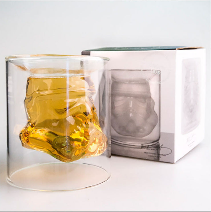 Whiskey Glas - StarWars - Stormtrooper Ontwerp - Uniek Cadeau