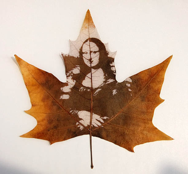 Foto Kunst - LeafMemento - Natuurgeïnspireerde Gravure - Bewaar Jouw Herinneringen