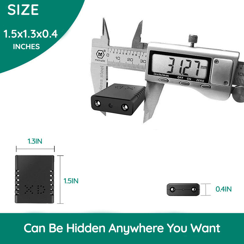 Microcamera - NanoGuard - HD Video & Audio - Compact & Veelzijdig