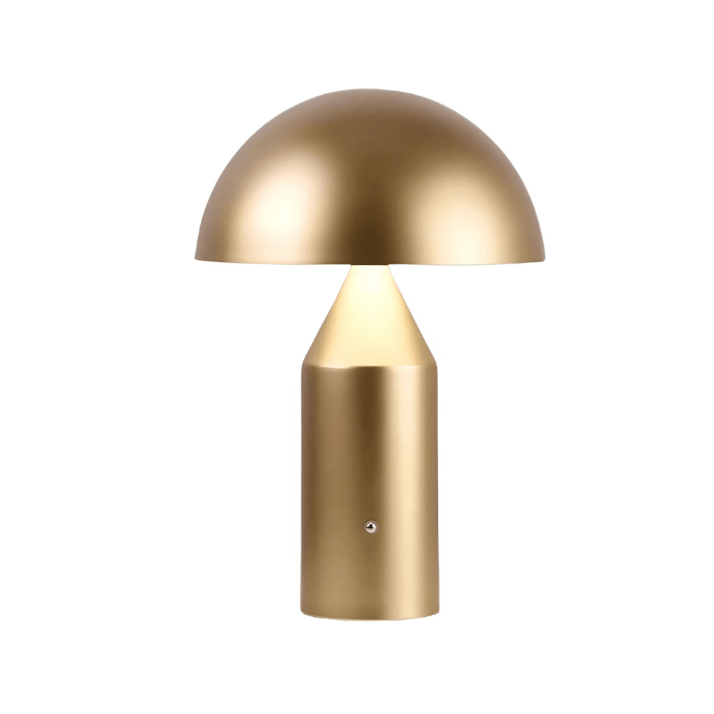 Minimalistische LED Lamp - Lumiere - Paddenstoel Vorm - Nordic Goud