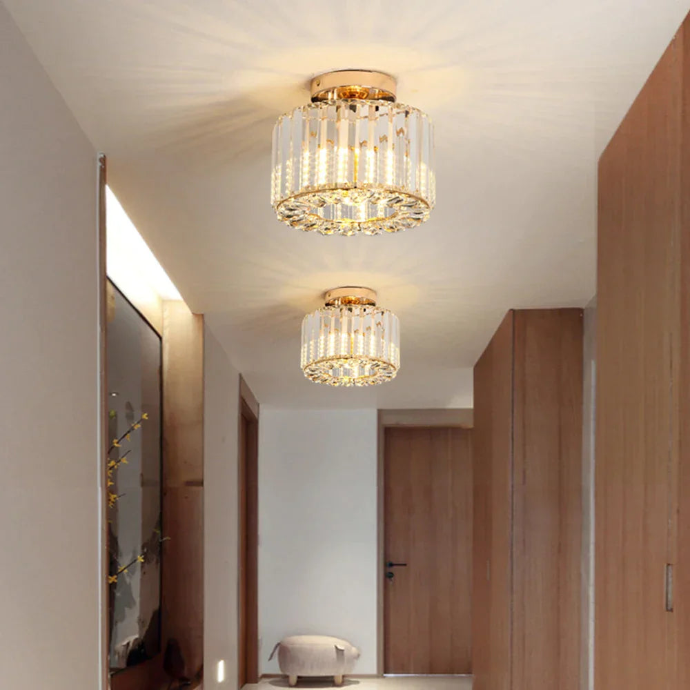 Plafondlamp - ShineWave - Kristallen Ontwerp - Elegant en Charmant