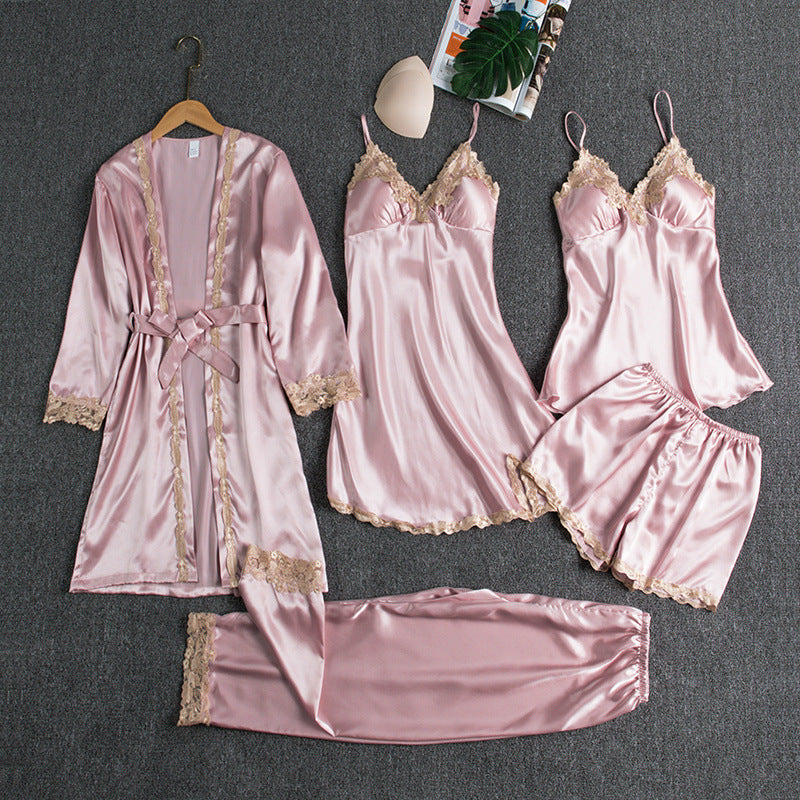 Zijden Pyjama Set - Zijdezacht - Luxe Stof - Comfortabele Draagbaarheid