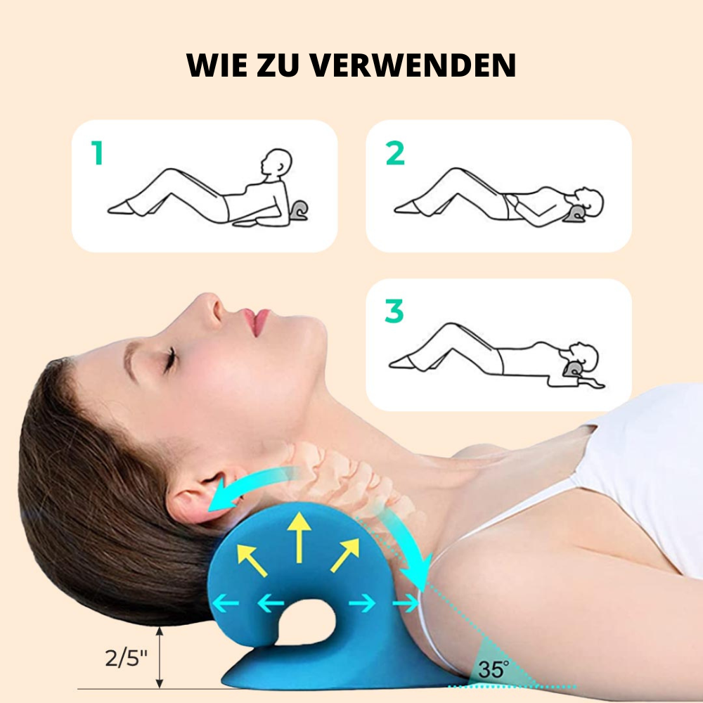 Nektractieapparaat - NeckFlex - Pijnverlichting - Houdingsverbetering