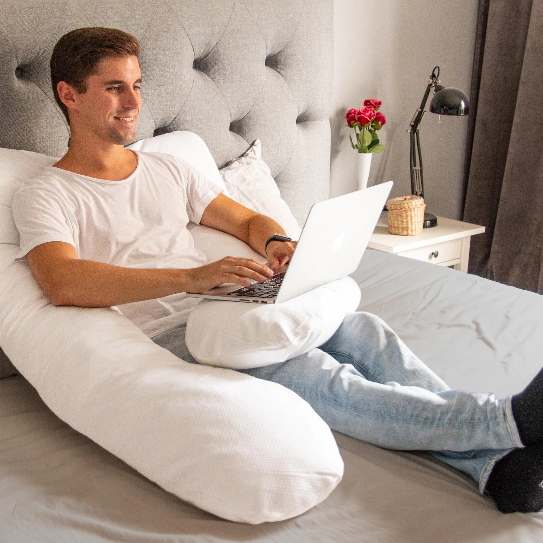 Lichaamskussen - SleepNest - Ergonomische U-Vorm - Ultiem Comfort & Ondersteuning