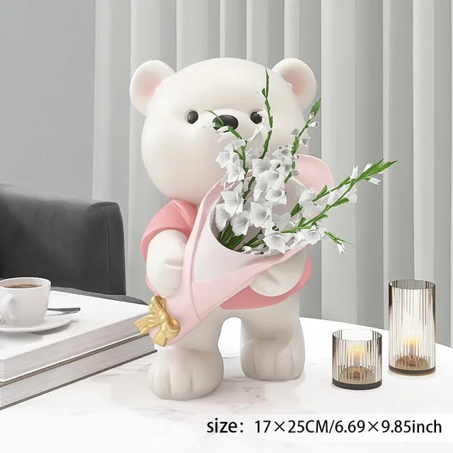 erenboeket - BloomBear - Schattig Ontwerp - Knuffelbaar & Vrolijk Decor