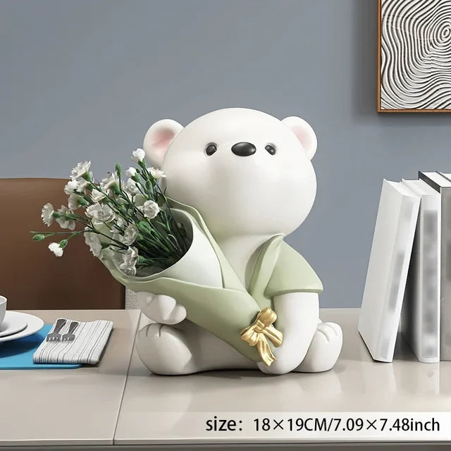 erenboeket - BloomBear - Schattig Ontwerp - Knuffelbaar & Vrolijk Decor