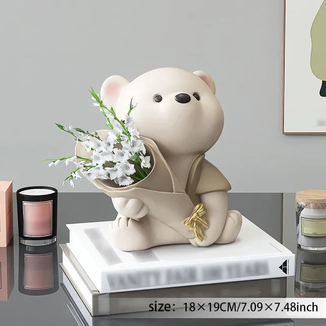 erenboeket - BloomBear - Schattig Ontwerp - Knuffelbaar & Vrolijk Decor