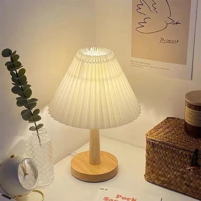 Tafellamp - Paperlight - Nordic Gevouwen Ontwerp - USB Oplaadbaar