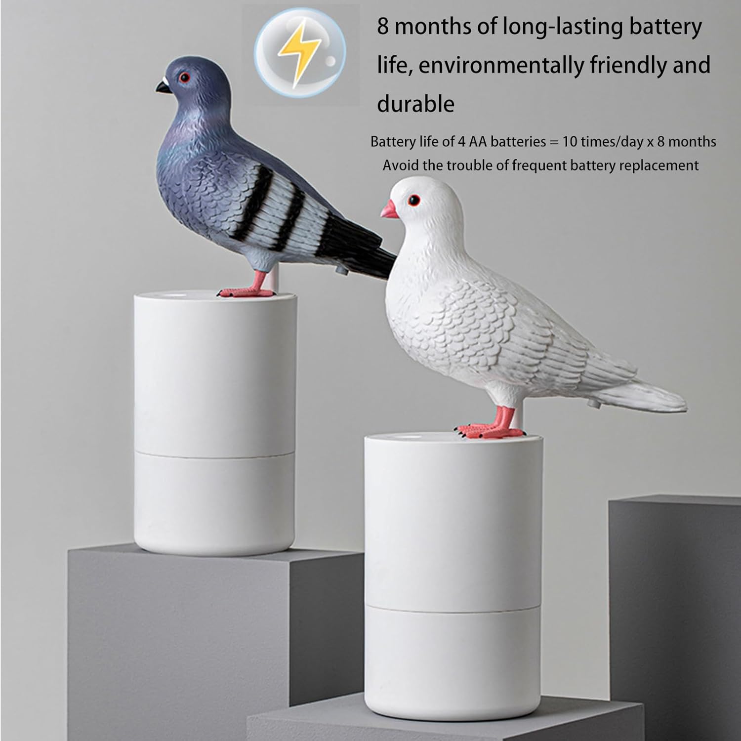 Zeepdispenser - PigeonPump - Eigenzinnig Ontwerp - Handsfree Hygiëne