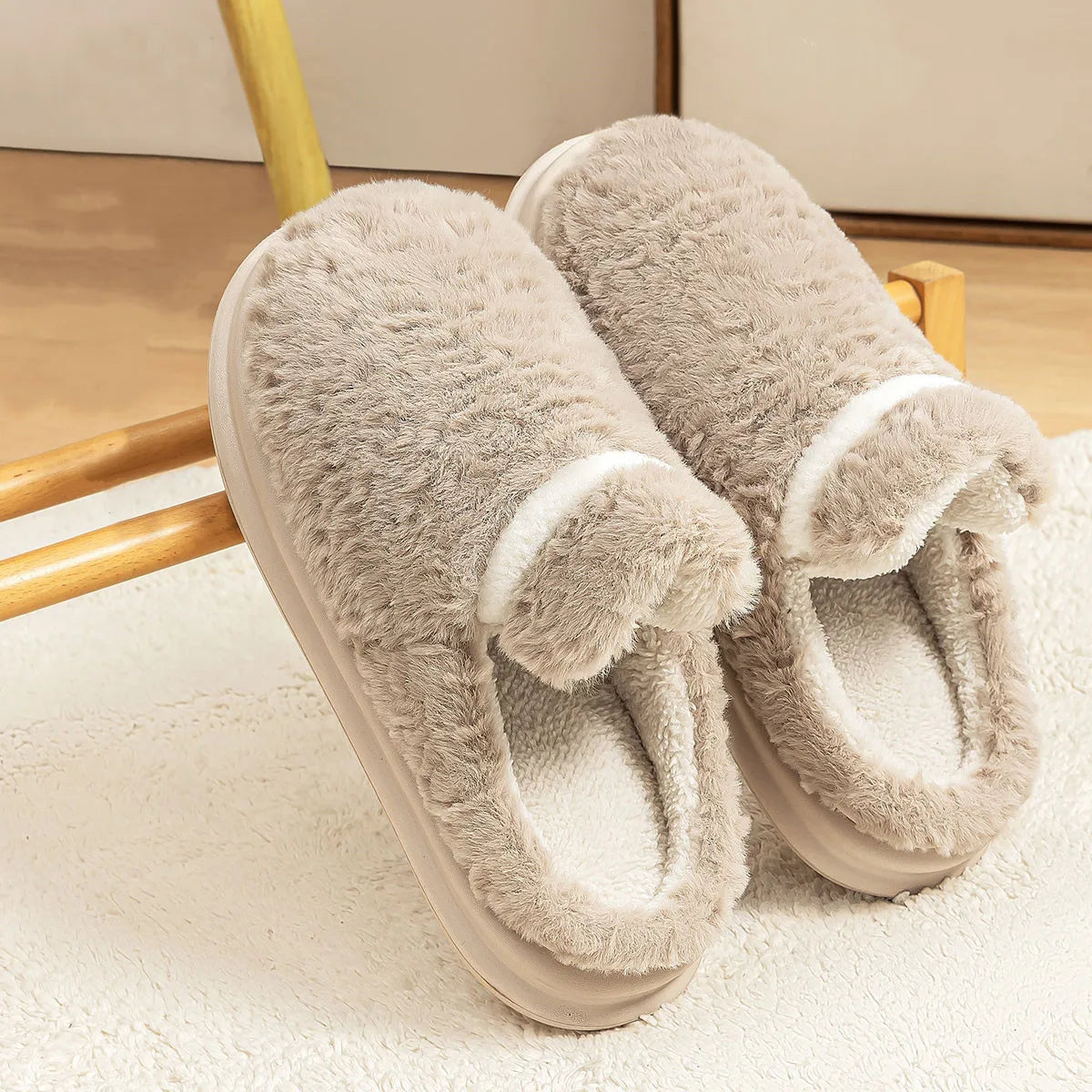 Winter Sloffen - CozySteps - Antislip - Warm & Comfortabel