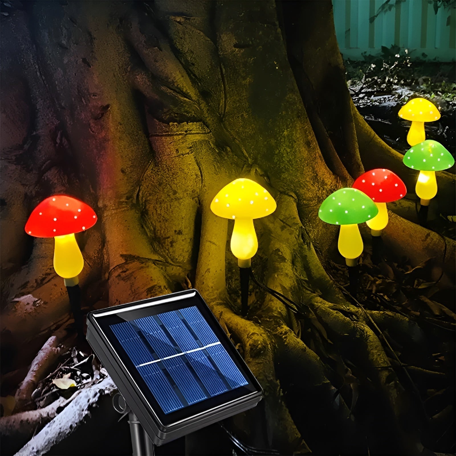 Solar Paddenstoel Lamp - Mushy - Waterdicht - Tuin Decor