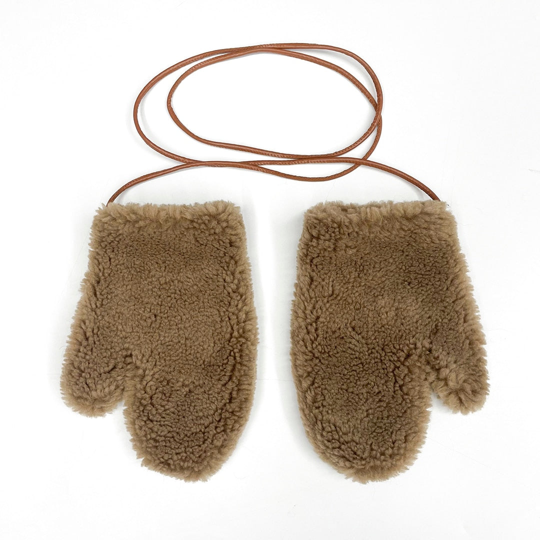 Dames Handschoenen - Zephyras - Teddybear Ontwerp - Dik & Warm