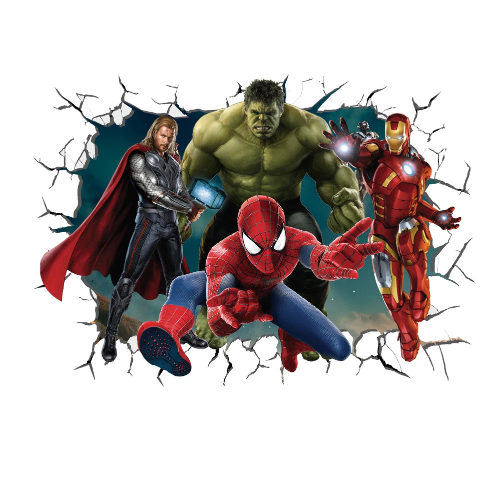 Marvel Avengers Muursticker | Maak de kinderkamer compleet!