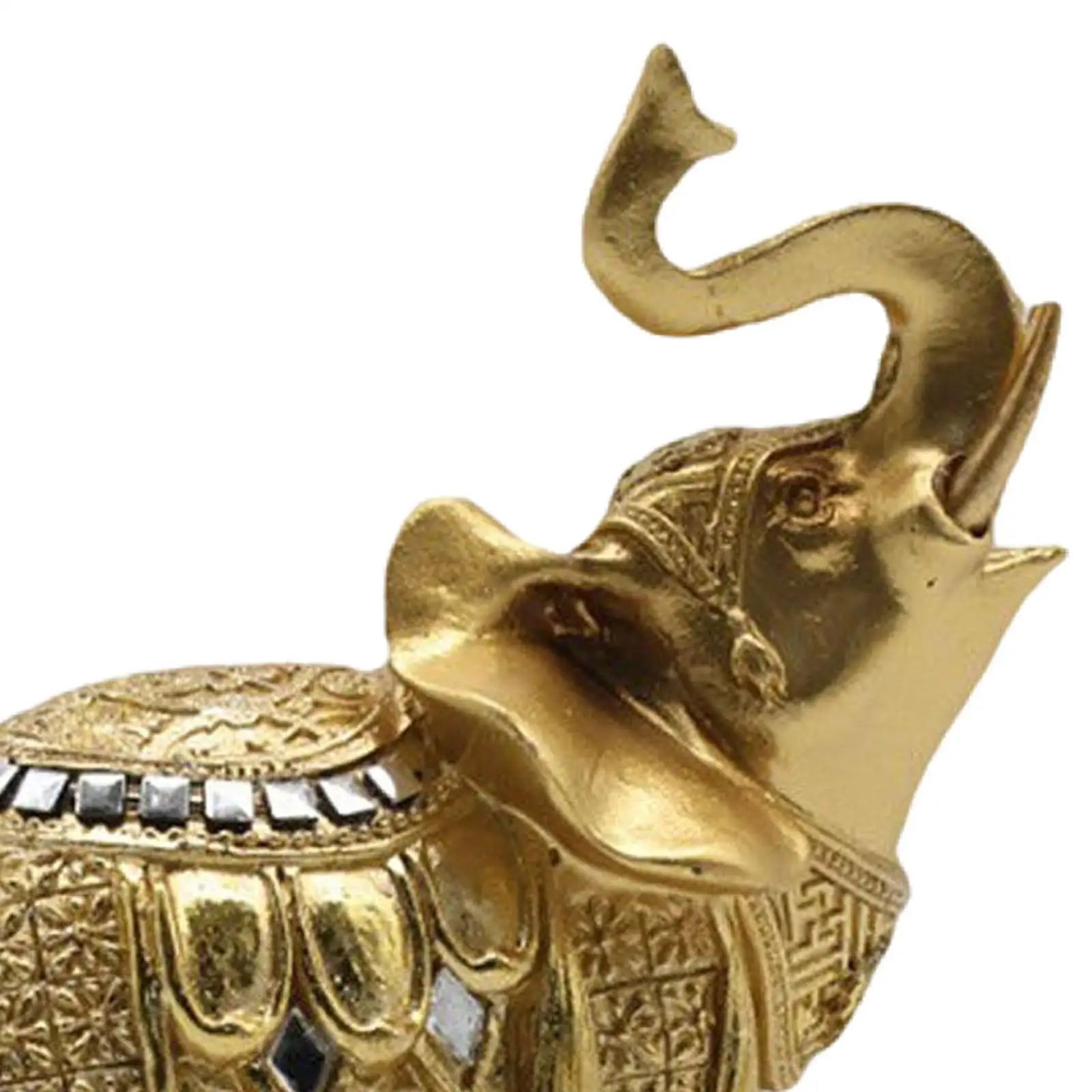 Olifanten beeld - Elephanta - Decoratief Ornament - Hars Sculptuur