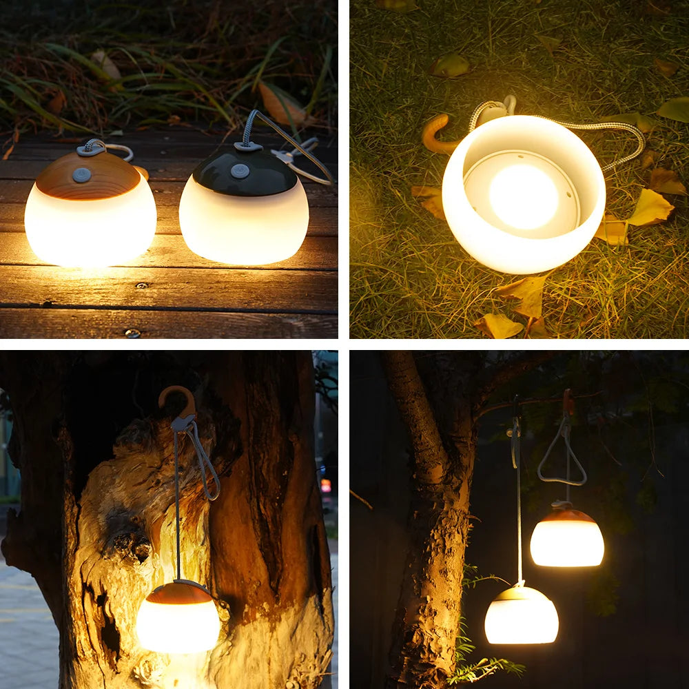 Campinglantaarn - RetroLight - USB Oplaadbaar - Compact & Betrouwbaar