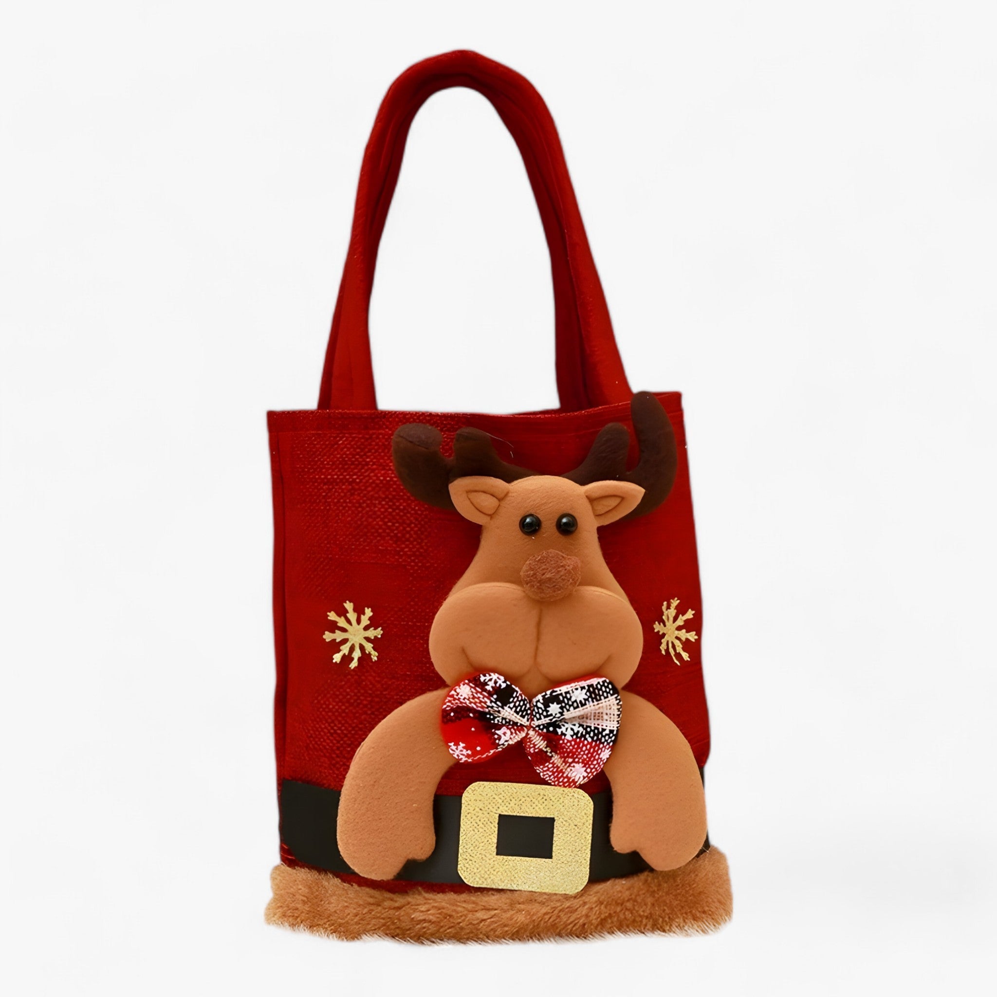 Cadeauzakken - BearMagic - Feestelijke Opberging voor Cadeaus & Snoep - Schattige Kerstsfeer