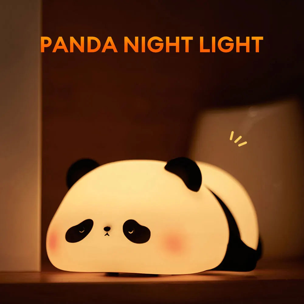 Nachtlamp - PandaGlow - Schattig Pandadesign - Rustgevende Sfeer