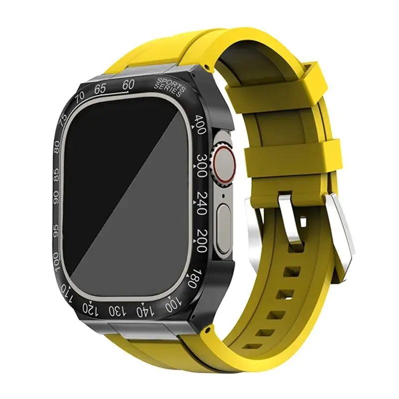 Apple Watch Hoes - SteelGuard - Roestvrij Staal - 360° Militaire Bescherming