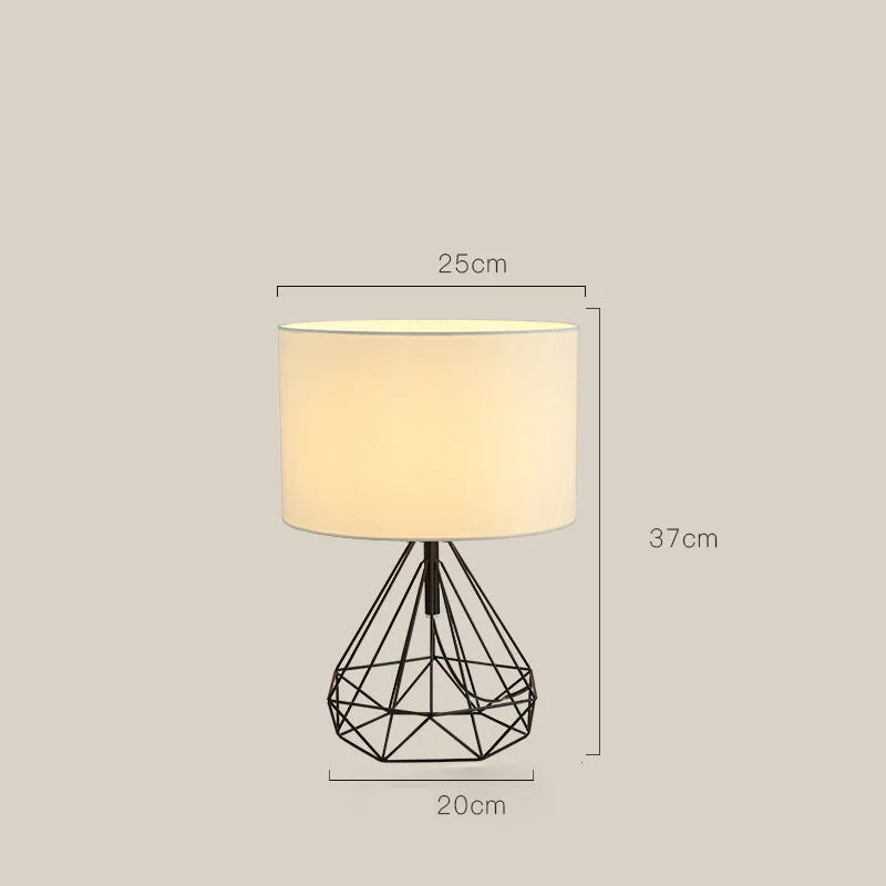 Nachtlamp - Scandinavisch ontwerp - Decoratieve lamp - Slaapkamerdecoratie - Bureaulamp