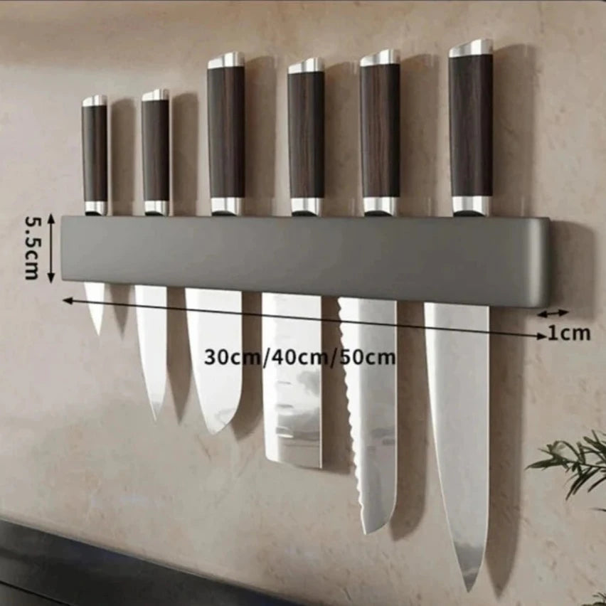 Messenhouder - Knifey - Roestvrijstaal - Multifunctioneel Rek