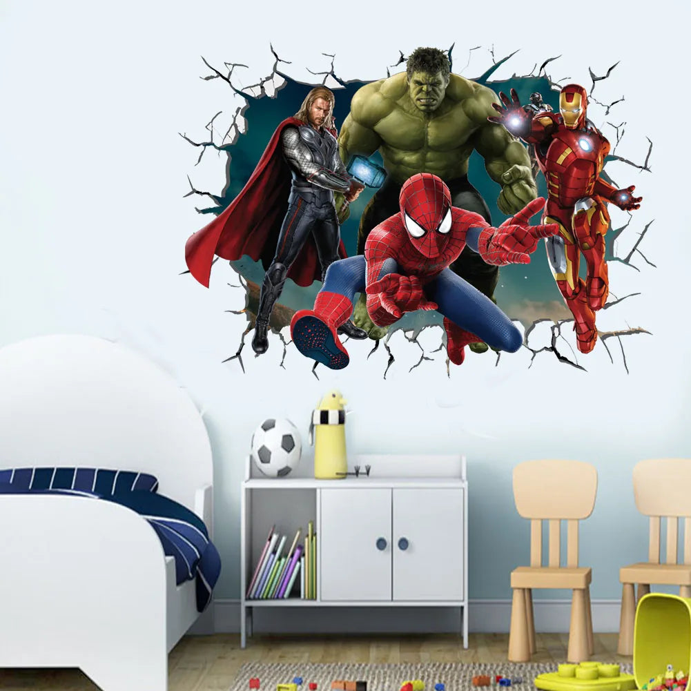 Marvel Avengers Muursticker | Maak de kinderkamer compleet!