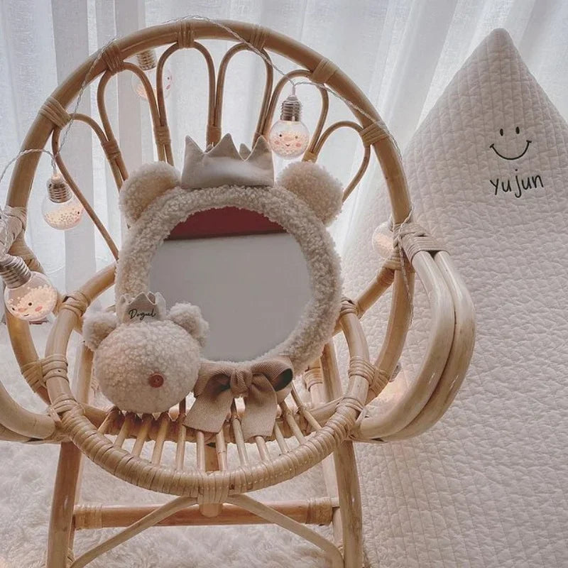 Beren Spiegel - BearMirror - Kinder Ontwerp - Leuk voor babykamer - 26cm