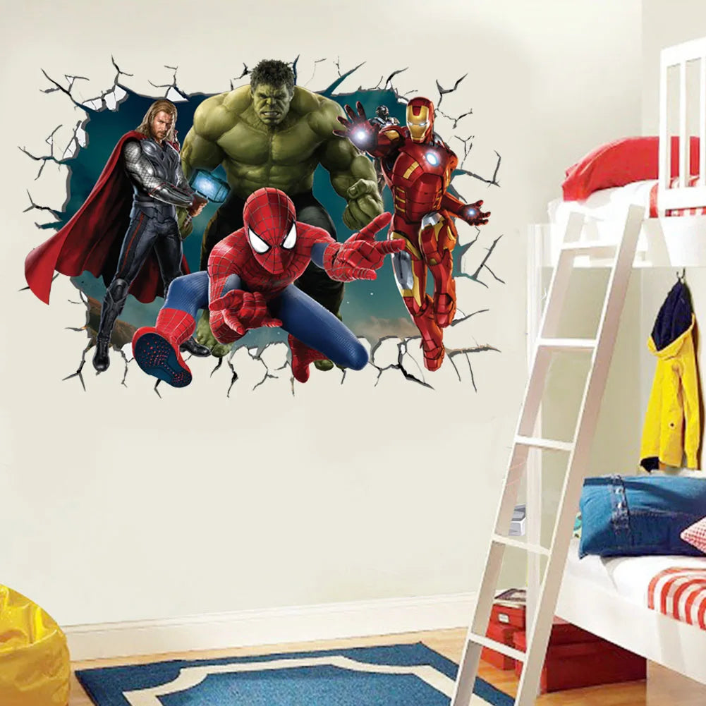 Marvel Avengers Muursticker | Maak de kinderkamer compleet!