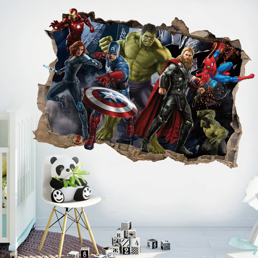 Marvel Avengers Muursticker | Maak de kinderkamer compleet!