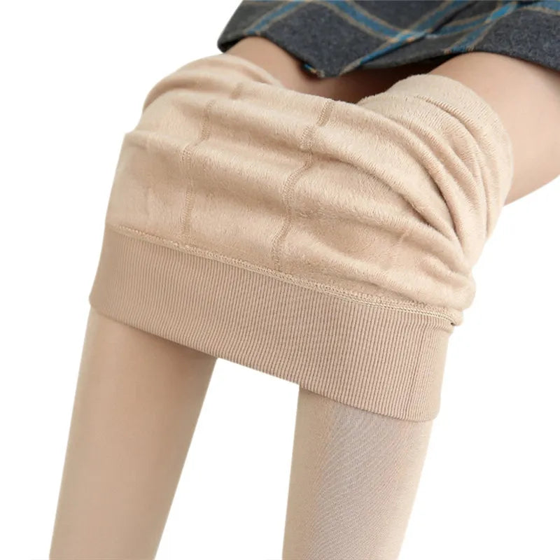 Fleece Gevoerde Winter Leggings - Dripdeal - Warmte, Stijl & Comfort