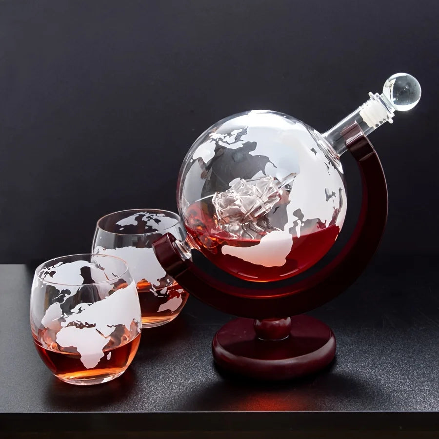 Decanter Set - Whiskey set - Loodvrije Karaf - Sterke dranken set