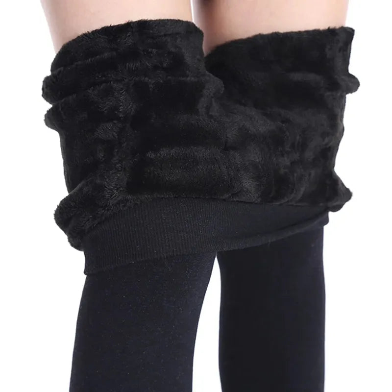 Fleece Gevoerde Winter Leggings - Dripdeal - Warmte, Stijl & Comfort