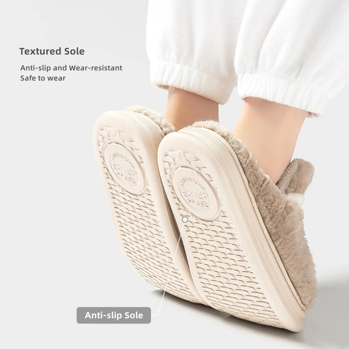 Winter Sloffen - CozySteps - Antislip - Warm & Comfortabel